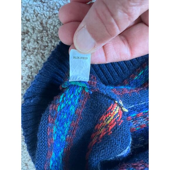 Urban Pipeline Fair Isle Crewneck Men's Sweater, Size Medium, Wool Blend - Picture 7 of 7